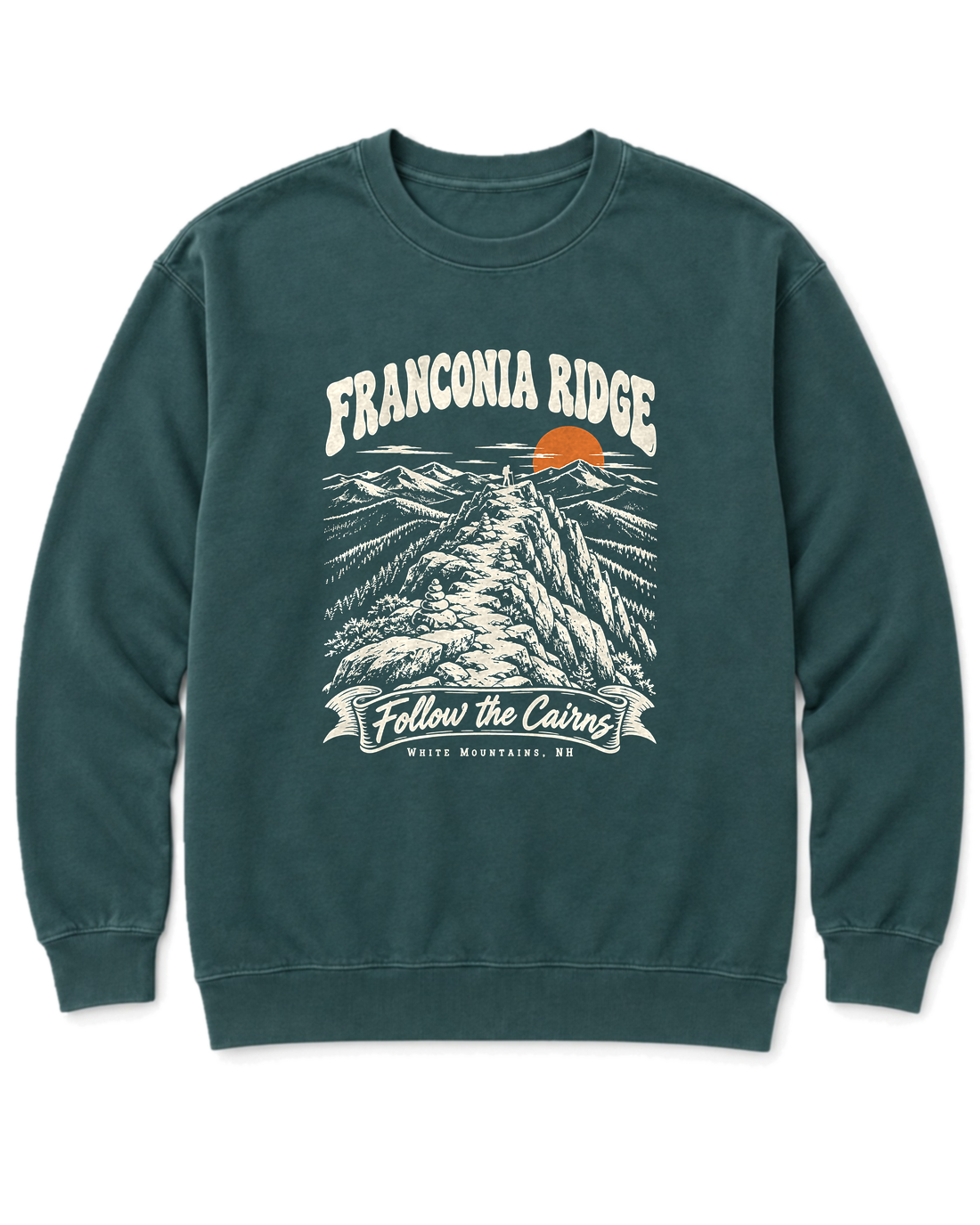 Franconia Ridge Sweatshirt - Blue Spruce