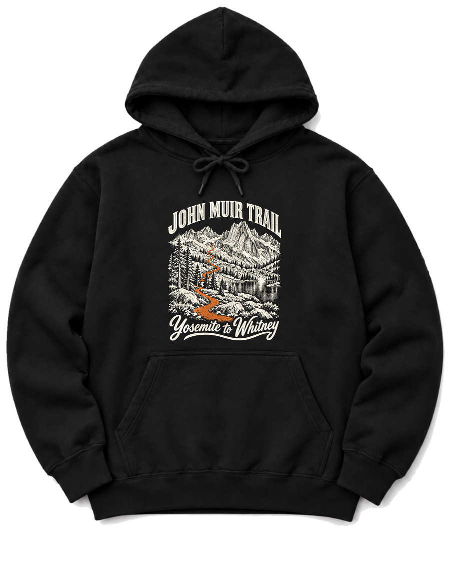 John Muir Trail Hoodie - Black