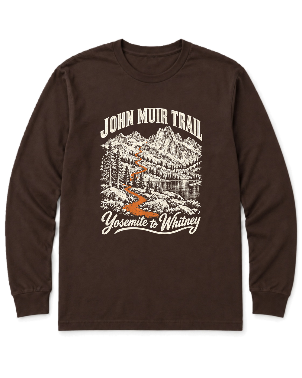 John Muir Trail Long Sleeve Shirt - Dark Chocolate