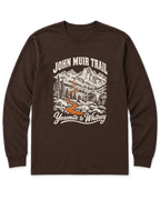 John Muir Trail Long Sleeve Shirt - Dark Chocolate
