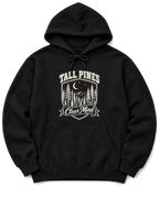 Tall Pines, Clear Mind Hoodie - Black