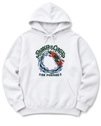 Paddled in Circles Hoodie - White