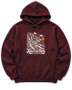 Kalalau Trail Hoodie - Maroon