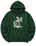 Moose Right of Way Hoodie - Forest Green