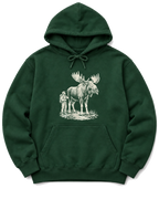 Moose Right of Way Hoodie - Forest Green