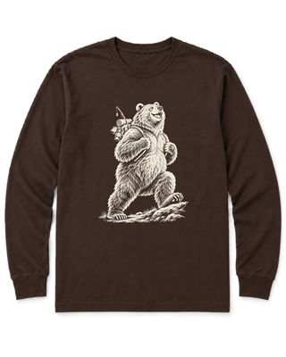 Tiny Backpack Grizzly Long Sleeve Shirt