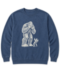 Bigfoot Photographer Sweatshirt - Denim