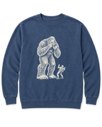 Bigfoot Photographer Sweatshirt - Denim