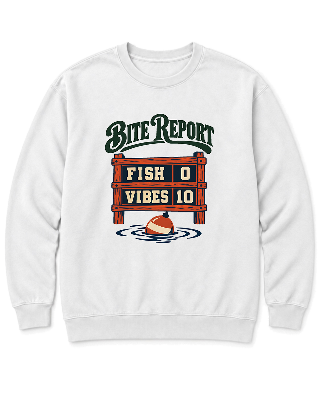 Bite Report Sweatshirt - White