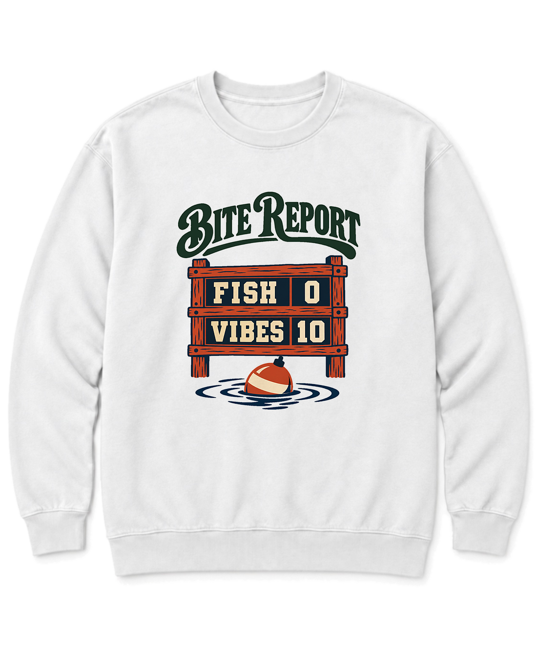 Bite Report Sweatshirt - White