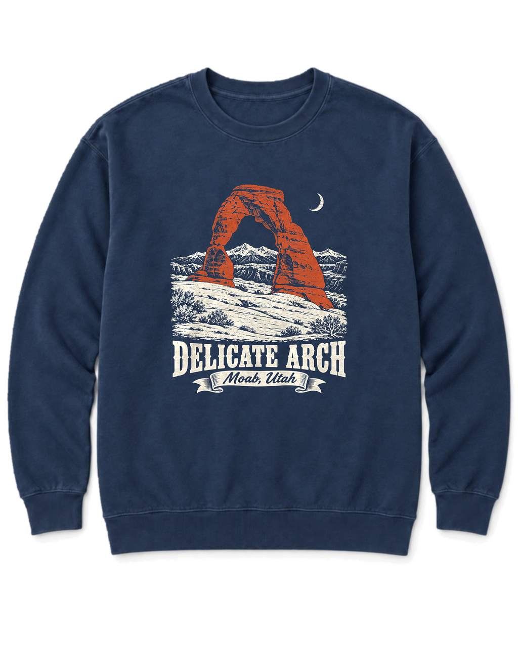 Delicate Arch Sweatshirt - True Navy