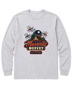 Mosquito Buffet Long Sleeve Shirt - Ash