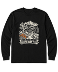 Pacific Crest Trail Long Sleeve Shirt - Black