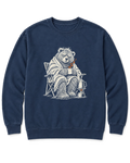 Not a Morning Bear Sweatshirt - True Navy