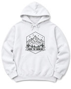 Above the Snowline Hoodie - White