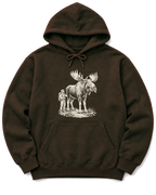 Moose Right of Way Hoodie - Dark Chocolate