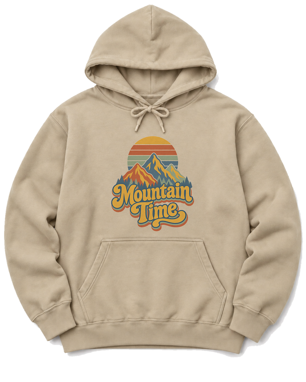 Mountain Time Hoodie - Sand