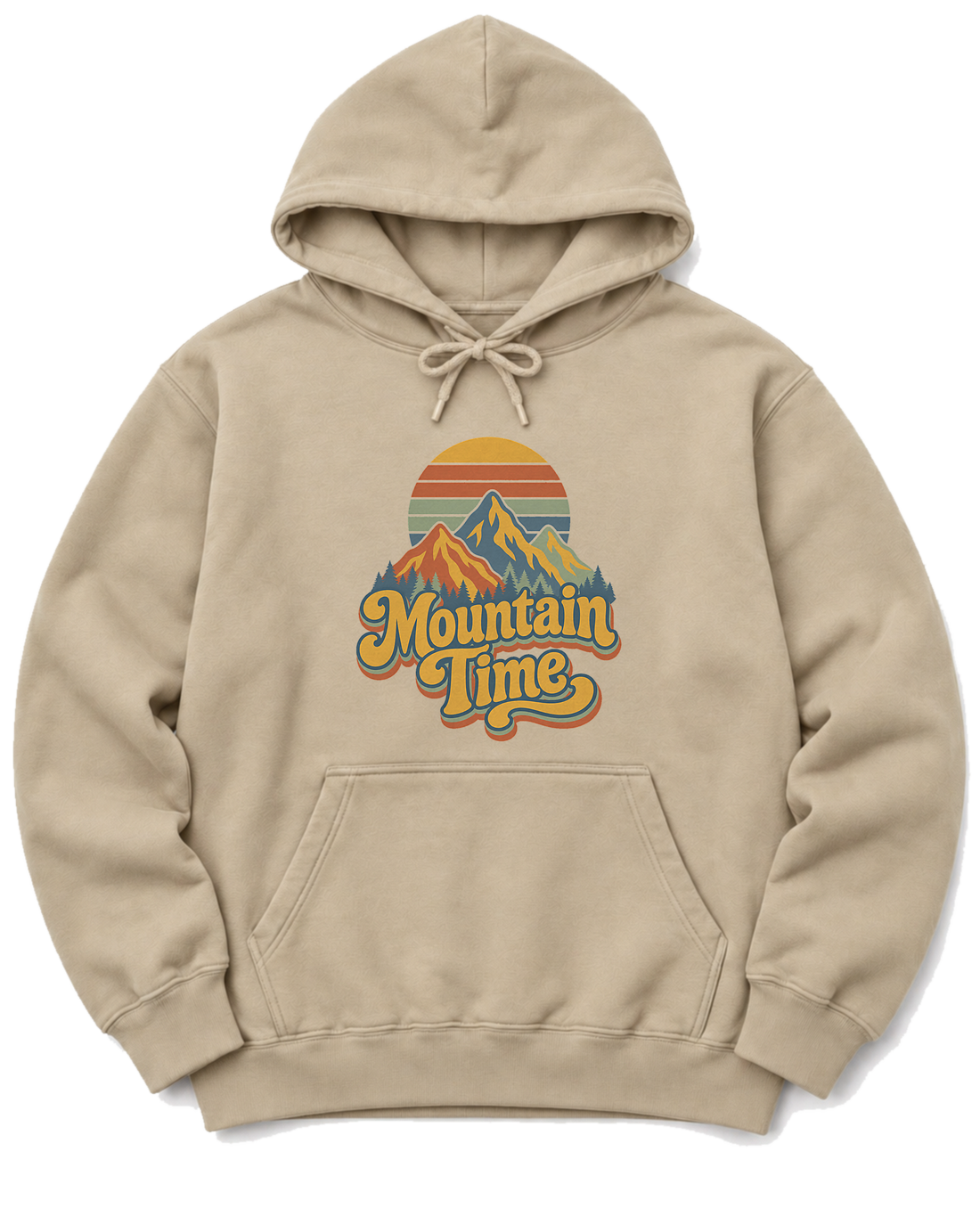 Mountain Time Hoodie - Sand