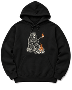 Marshmallow Meltdown Hoodie - Black