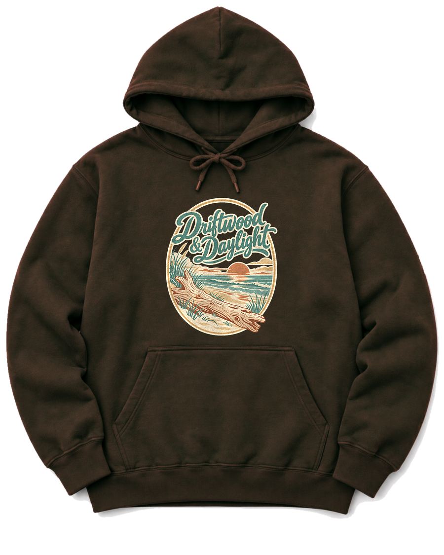 Driftwood & Daylight Hoodie - Dark Chocolate