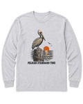 Pelican Standard Time Long Sleeve Shirt - Ash