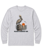 Pelican Standard Time Long Sleeve Shirt - Ash