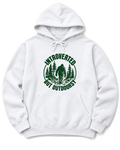 Introverted but Outdoorsy Hoodie - White