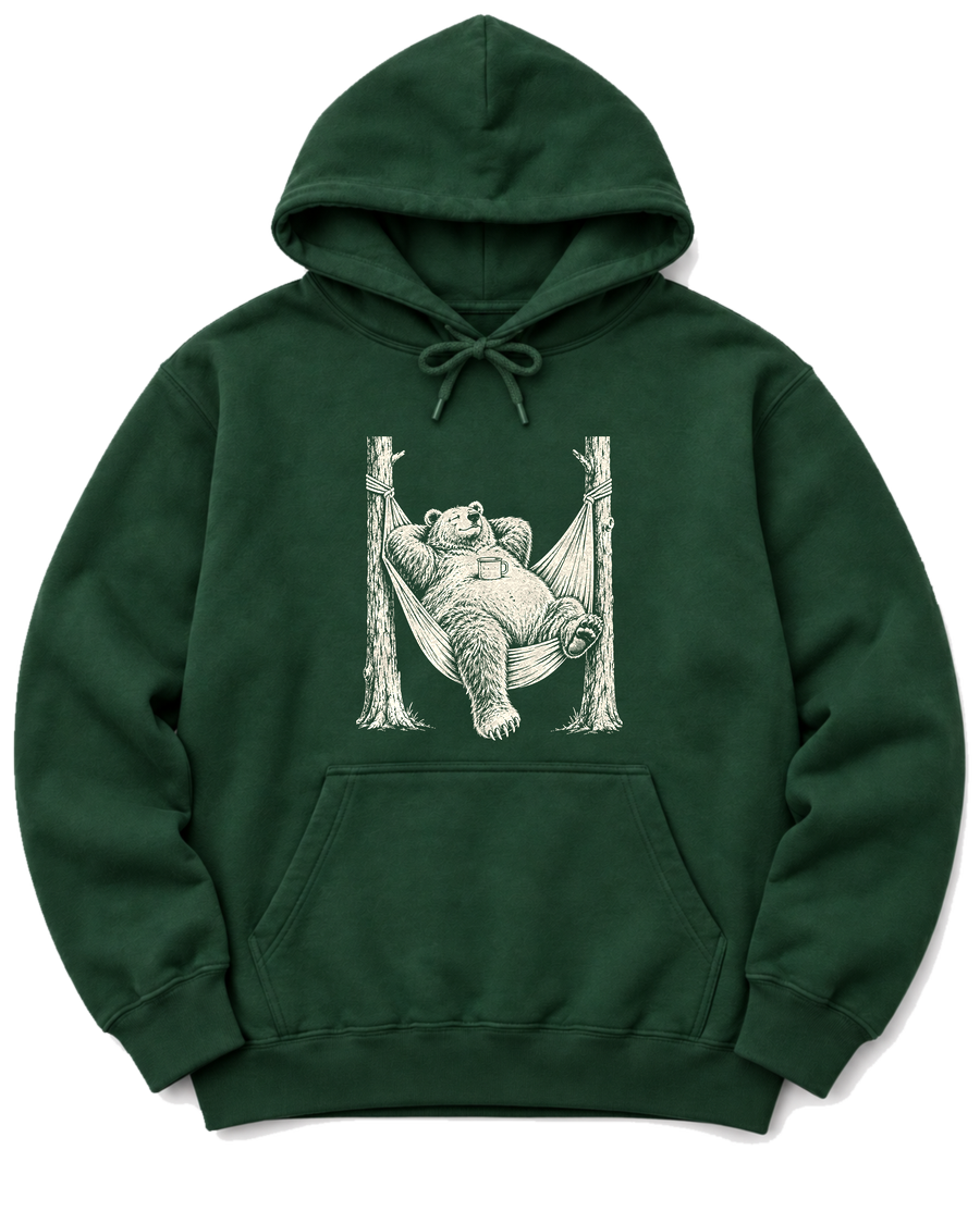 Hammock Grizzly Hoodie - Forest Green