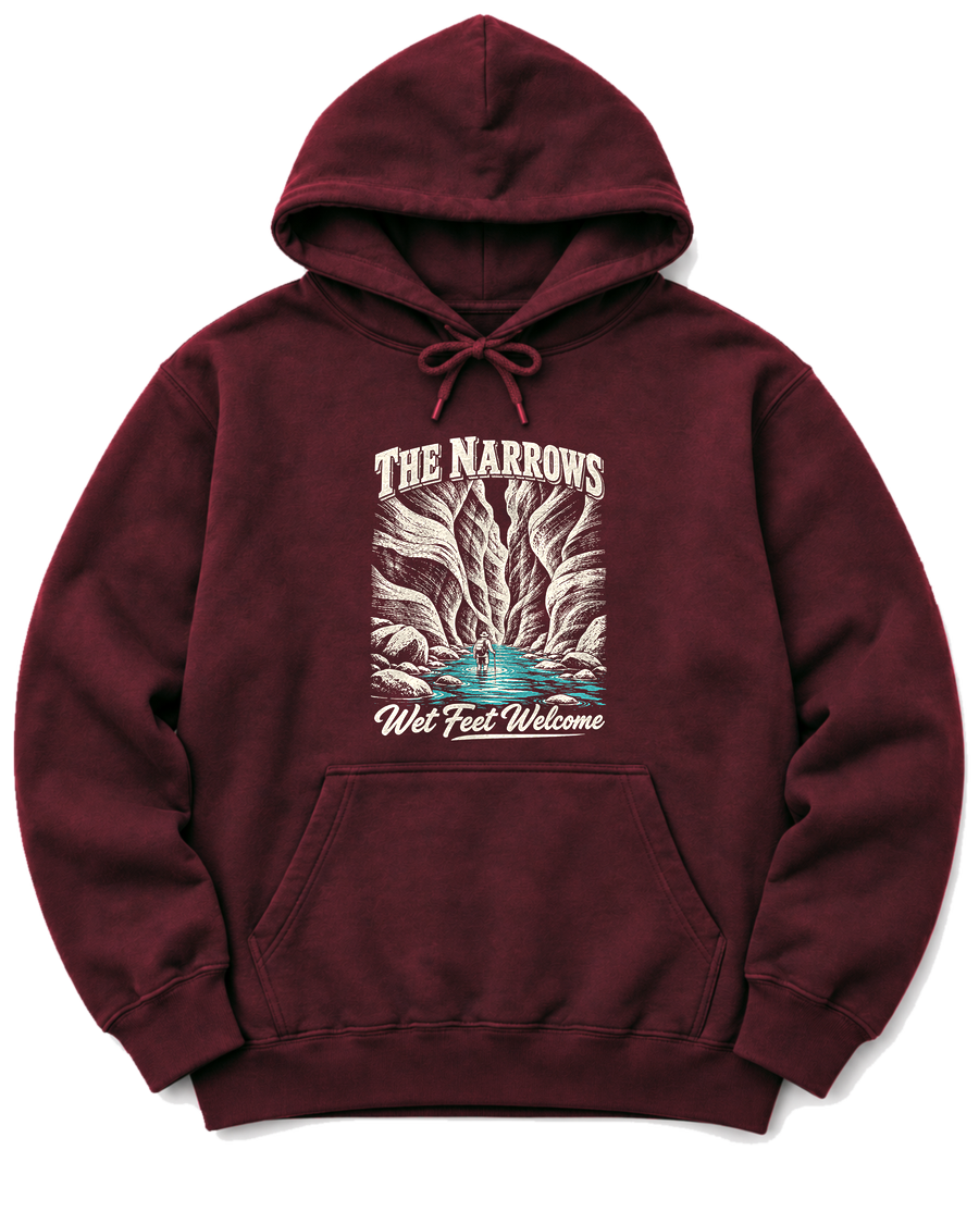 The Narrows Hoodie - Maroon