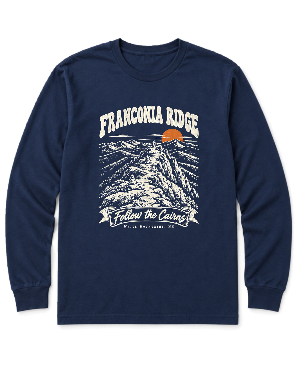 Franconia Ridge Long Sleeve Shirt - Navy