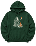 Marshmallow Meltdown Hoodie - Forest Green
