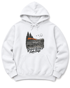 Gravel Roads & Lake Days Hoodie - White