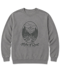 Miles of Quiet Sweatshirt - Grey