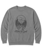 Miles of Quiet Sweatshirt - Grey
