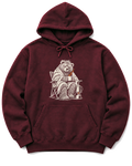Not a Morning Bear Hoodie - Maroon