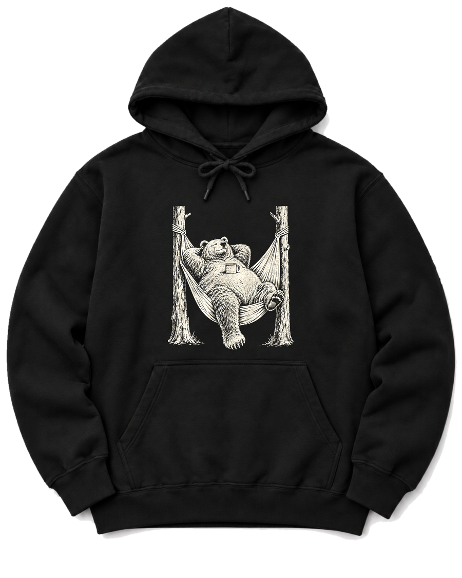 Hammock Grizzly Hoodie - Black