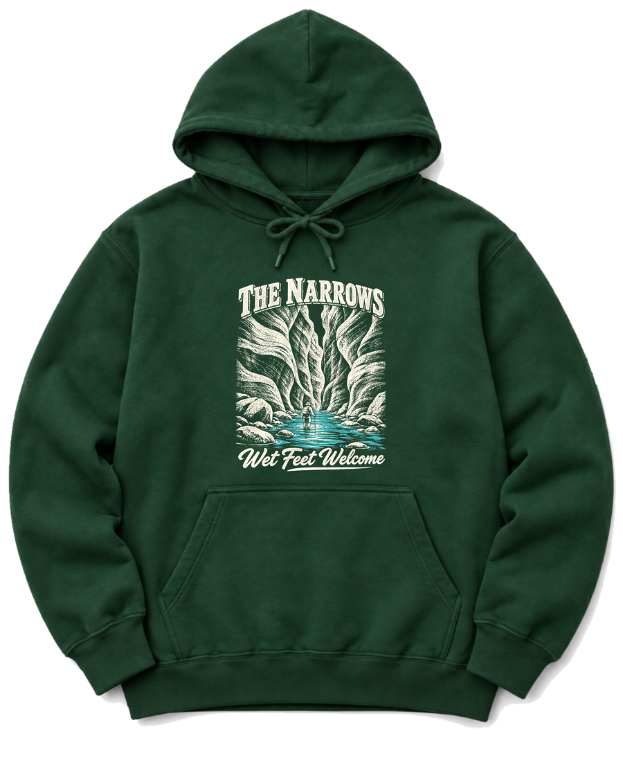 The Narrows Hoodie - Forest Green
