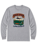 Cooler Captain Long Sleeve Shirt - Sport Grey