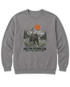Outdoor Club Bear Sweatshirt - Grey