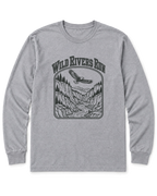 Wild Rivers Run Long Sleeve Shirt - Sport Grey