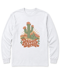 Desert Bloom Long Sleeve Shirt - White