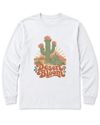 Desert Bloom Long Sleeve Shirt - White