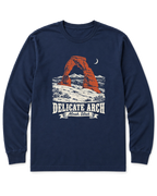 Delicate Arch Long Sleeve Shirt - Navy