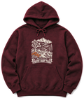 Pacific Crest Trail Hoodie - Maroon