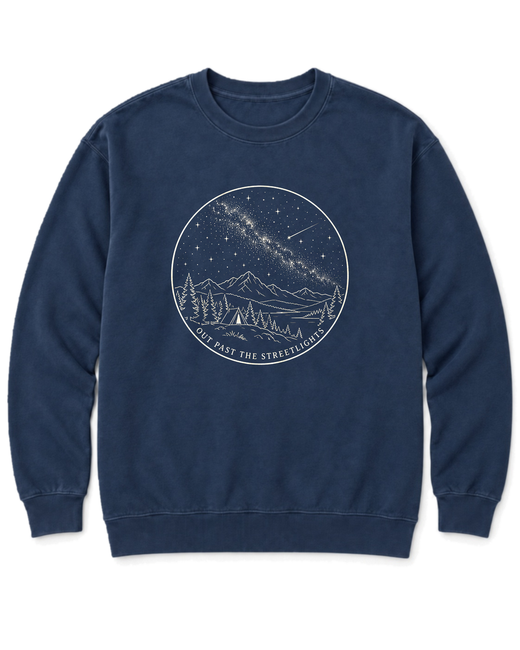 Out Past the Streetlights Sweatshirt - True Navy