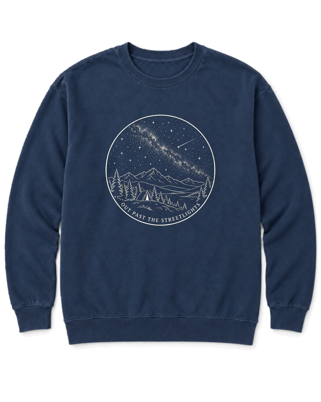 Out Past the Streetlights Sweatshirt - True Navy