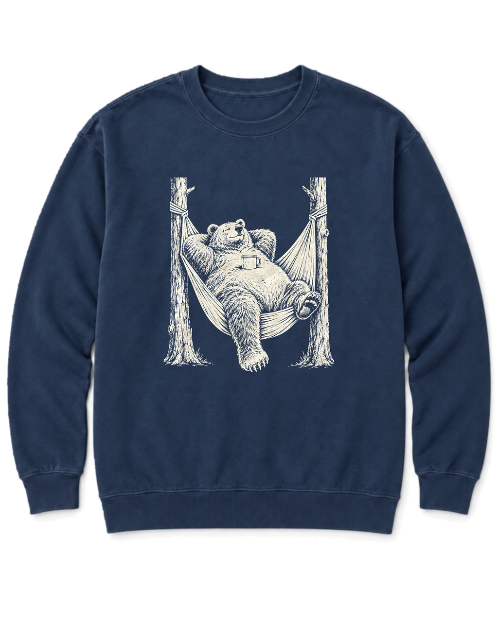 Hammock Grizzly Sweatshirt - True Navy