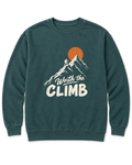 Worth the Climb Sweatshirt - Blue Spruce