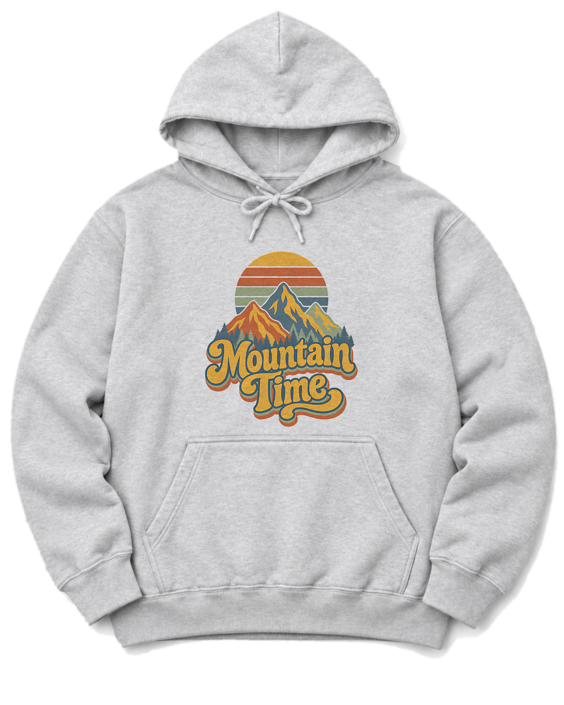 Mountain Time Hoodie - Ash