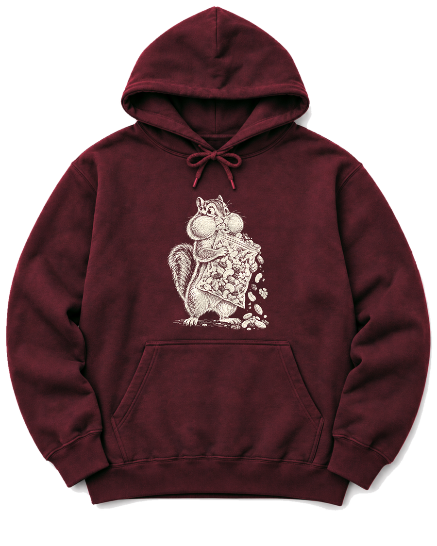 Trail Mix Bandit Hoodie - Maroon